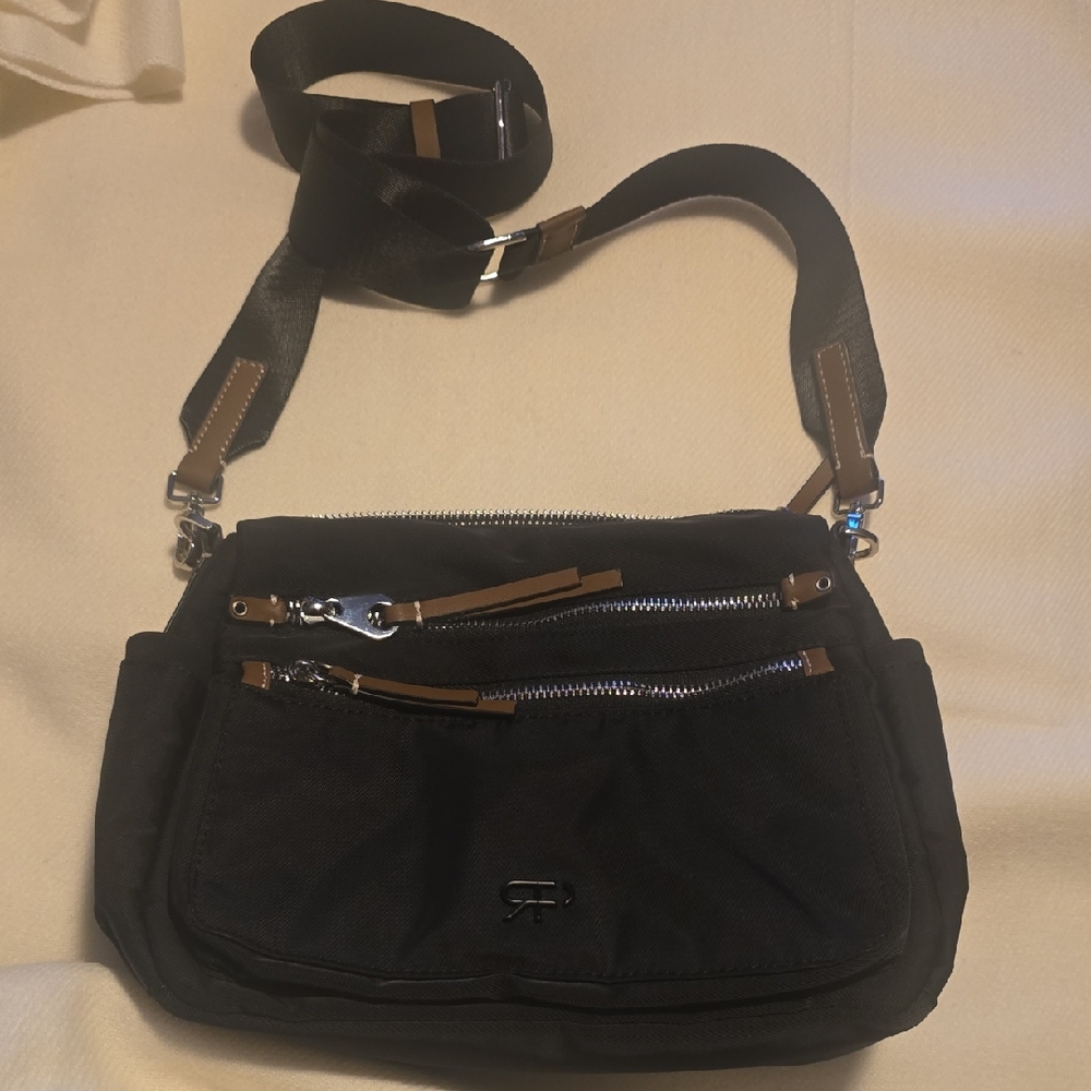 Stylish Black Crossbody Bag